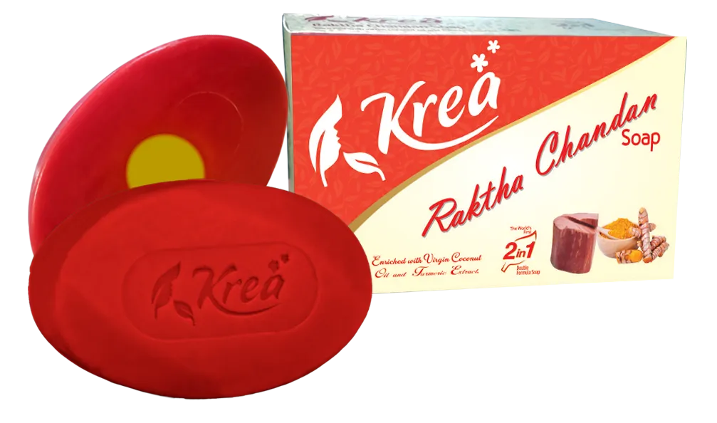 krea raktha chandan 2in1 soap