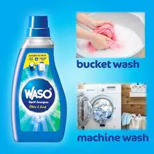 waso clean & fresh blue detergent