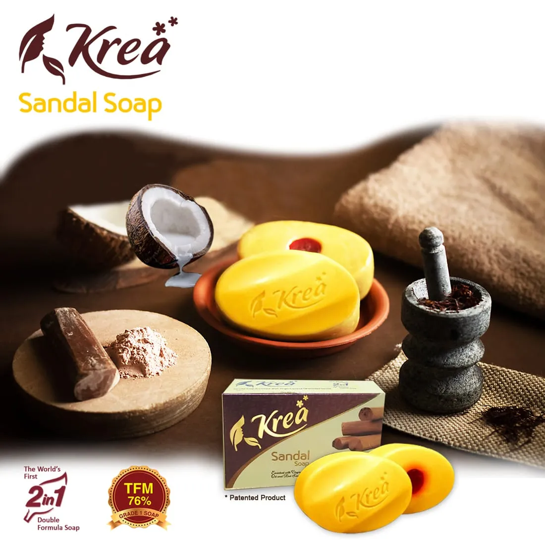 krea sandal 2in1 soap