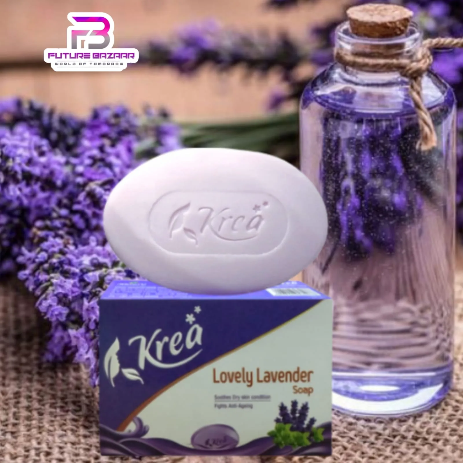 krea lovely lavender soap